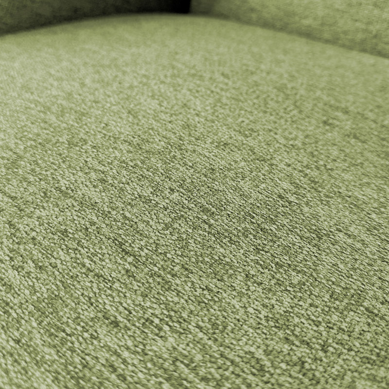  Cloud Ergonomic Inflatable Couch with Electric Pump, Water-Repellent Olive Green Fabric, Green Polyester