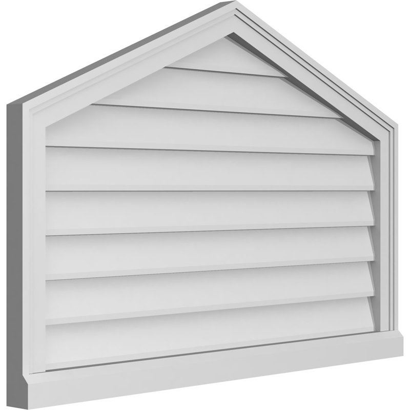 Ventilé à pignon non-fonctionnel Signature, H 26 po x l 38 po x P 2 po