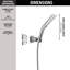Douche à main avec technologie H2Okinetic-60696610