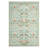 Floral Machine Washable Rug with Rubber Backing for Living Room Durable Vintage Floor Carpet Easy-Cleaning Rug-399193692-399193680