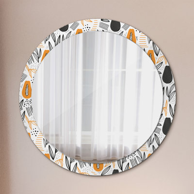Huldar Glass Flat Wall Mirror