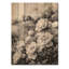Pivoines monochromes et moulin à vent I - Décoration murale en bois de pivoines - sur bois de pin naturel-1032659867
