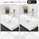 STYLISH Pop-Up Bathroom Sink with Overflow