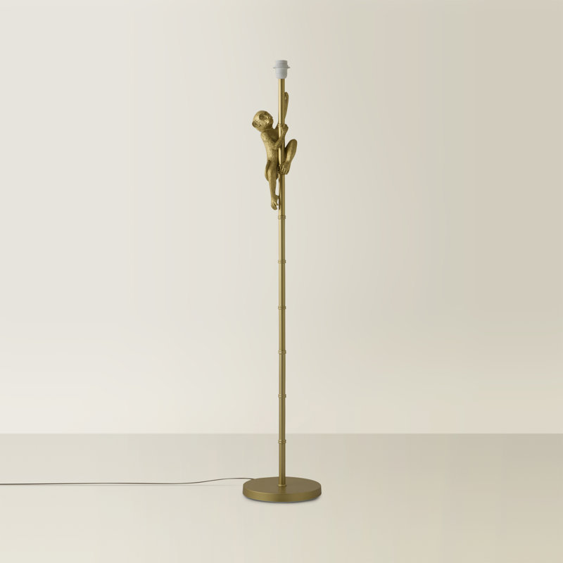 Dorchester 142cm Traditional Floor Lamp, Gold