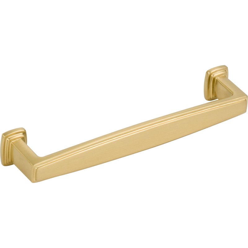 Richard Bar Pull, Brushed Gold, 3 3/4"