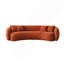 Canapé modulaire 102 pouces 5 places Boucle