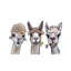 Alpacas Trio II - Wrapped Canvas Painting-700788507
