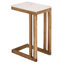 Table d'appoint en marbre Zinaida