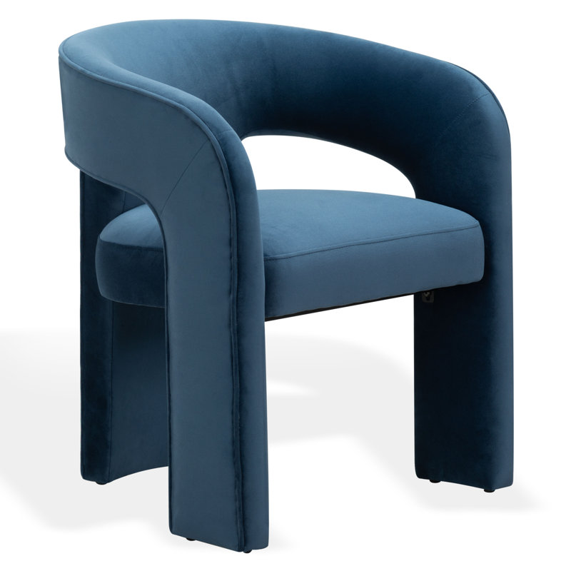 Chaise Meline, Velours marine