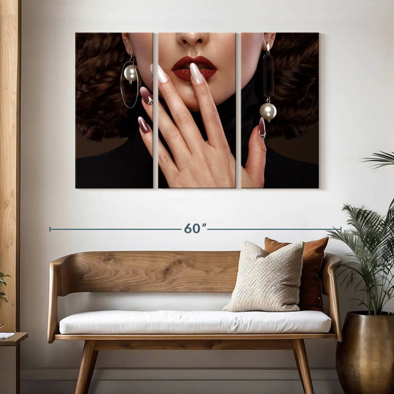 Shuttleworth Red Hot Lips, 32" H x 50" W