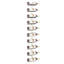 Borden 10 Bottle Floor Wine Bottle Rack-2057057848