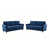Tissu bleu foncé sélectionné