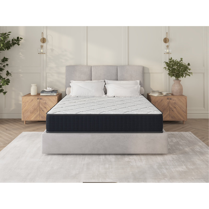 Matelas hybride à ressorts 10 po Twin Nest, Lit simple
