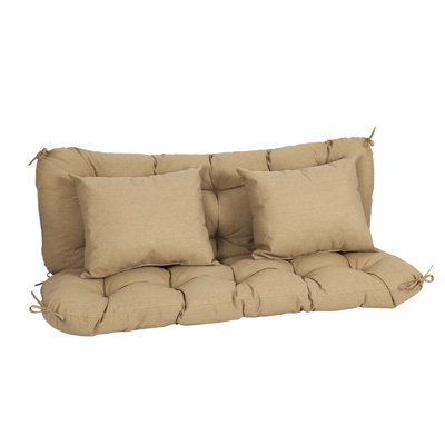 Tufted Porch Swing Cushions by Lark Manor