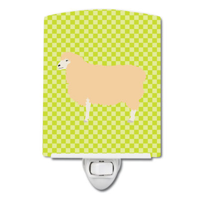 English Leicester Longwool Sheep Ceramic Night Light