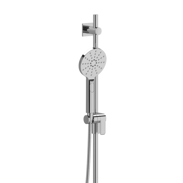 Handshower Set With 36" Slide Bar and 3-Function Handshower
