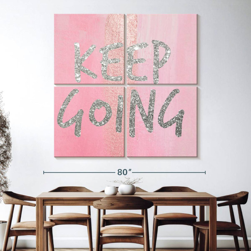 Tergel Keep Going III, 74" H x 74" W