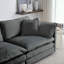 Repose-pieds modulaire en chenille pour canapé-1134703144