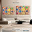 «Stacks Of Dessin Crayons» sur toile-2039638690
