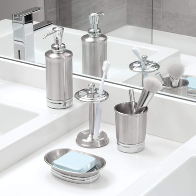 Porte-brosse à dents en acier