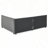 Full Size Upholstered Tufted Bed Frame with Drawers-2009276919