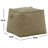 Cabren Faux Leather Pouf-215365840