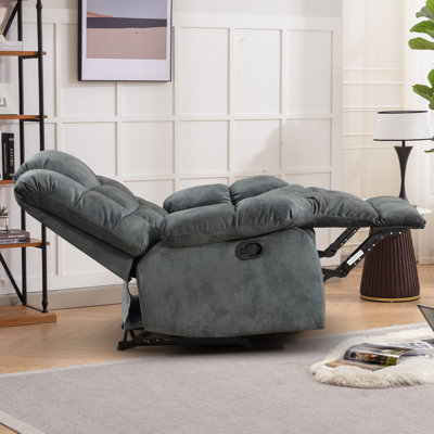 Fauteuil inclinable manuel standard moderne et moelleux de 36,9 po Chira