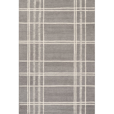  Vivica Plaid Wool Area Rug
