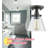 2-Pack Semi Flush Mount Ceiling Light Fixture