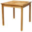 Havana Outdoor Square Teak Bar Table-1865492219