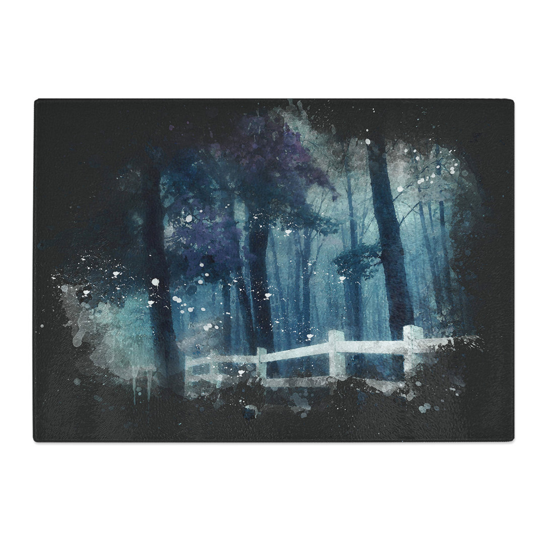 The Forest Edge Paint Splash Chopping Board