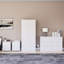 Tanino 4 Piece Bedroom Set (2 Drawer Large Bedside Chest X2, 6 Drawer Chest, 2 Door 2 Drawer Wardrobe)-1527299809