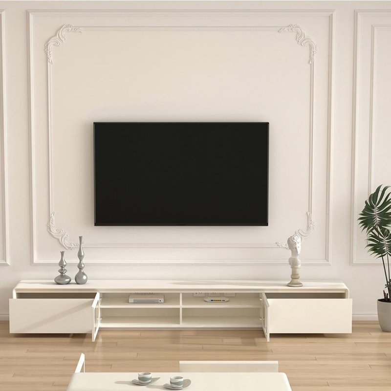 Meuble télé 94,49 po, H 13,78 po x L 94,49 po x l 15,75 po