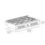 ZLINE 48" Porcelain Gas Stovetop in Fingerprint Resistant with 7 Gas Burners and Griddle-199662509