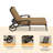Outdoor Chaise Lounge , Cushion Included-1270871727