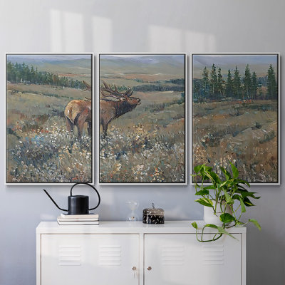 " Western Wildlife I " 3 - Pieces