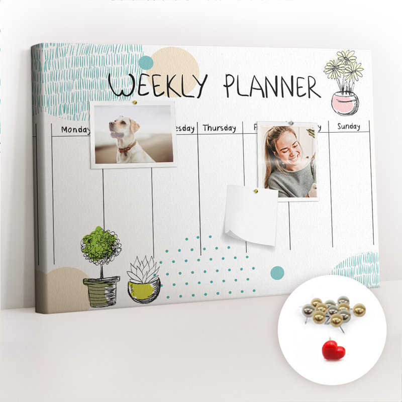 Maera Cork Corkboard / Bulletin Board