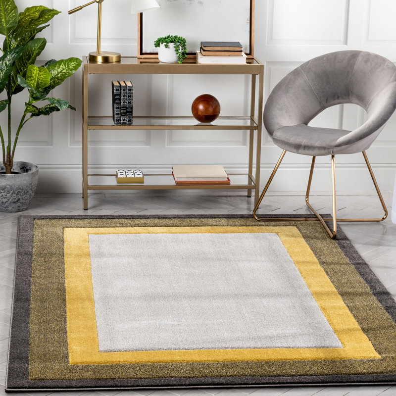Astrid Geometric Synthetic Area Rug, Rectangle 160 x 220 cm