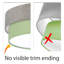 Avory Fabric Flush Mount-1038373596