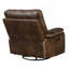 Fauteuil inclinable brun pivotant-924025669