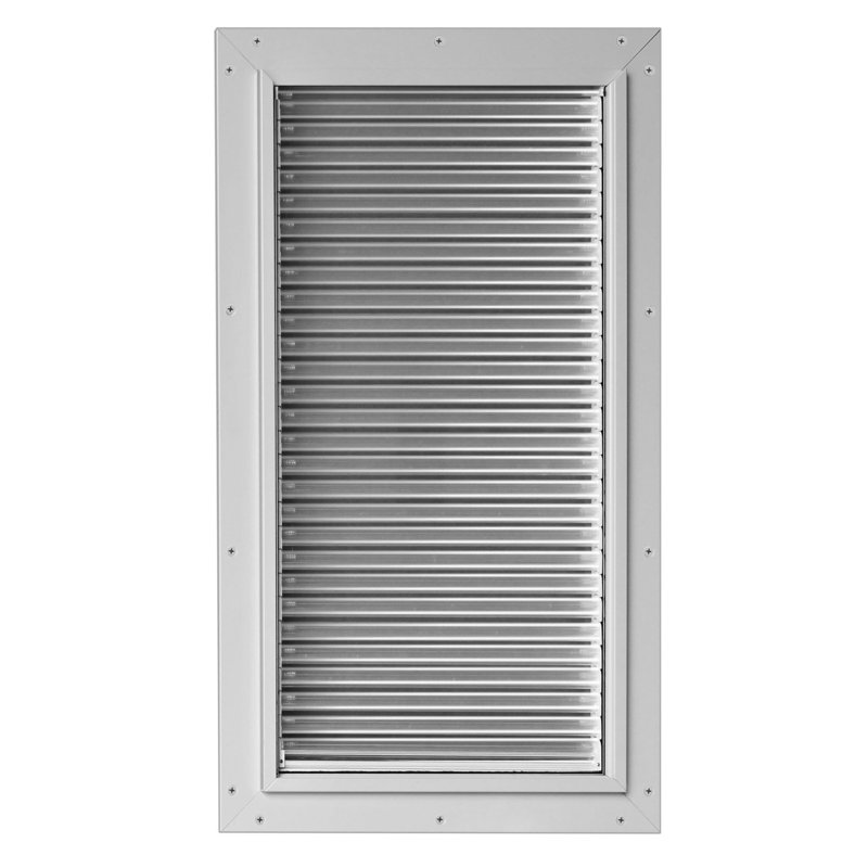 Small Aluminum Frame Pet Door with Magnetic Lock