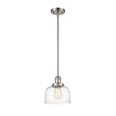 Luminaire suspendu en forme de cloche à 1 lumière Bolckow