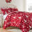 Greenland Home Fashions Peppermint Party 3-Piece King Size Red Coverlet Set, 105x95 Inch-106871645-100247441