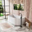 Robinet de baignoire thermostatique autoportant à un trou en acier inoxydable 316 avec douche à main-122595904
