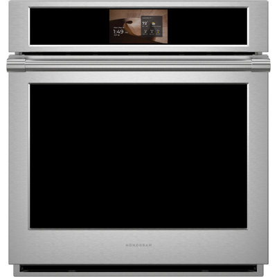 Monogram 30" Minimalist Single Wall Oven With Flush Vent Trim Accessory