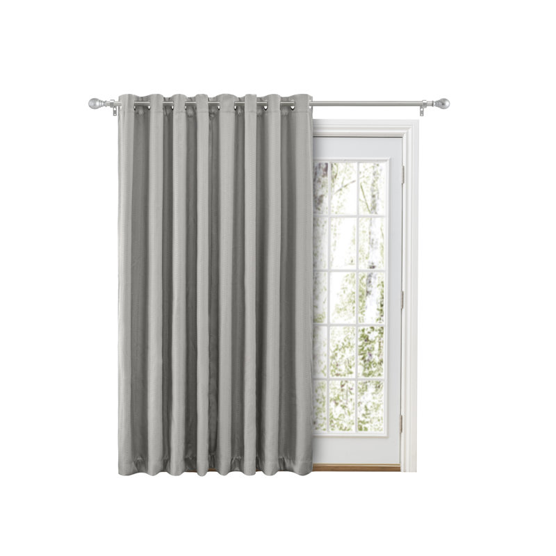 Panneau de rideau simple obscurcissant avec œillets Cedarpoint, Fumée, l 110 po x L 96 po
