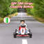 Kart électrique pour enfants 24V avec siège réglable et deux moteurs DEL pour enfants de 6 à 12 ans-117437316