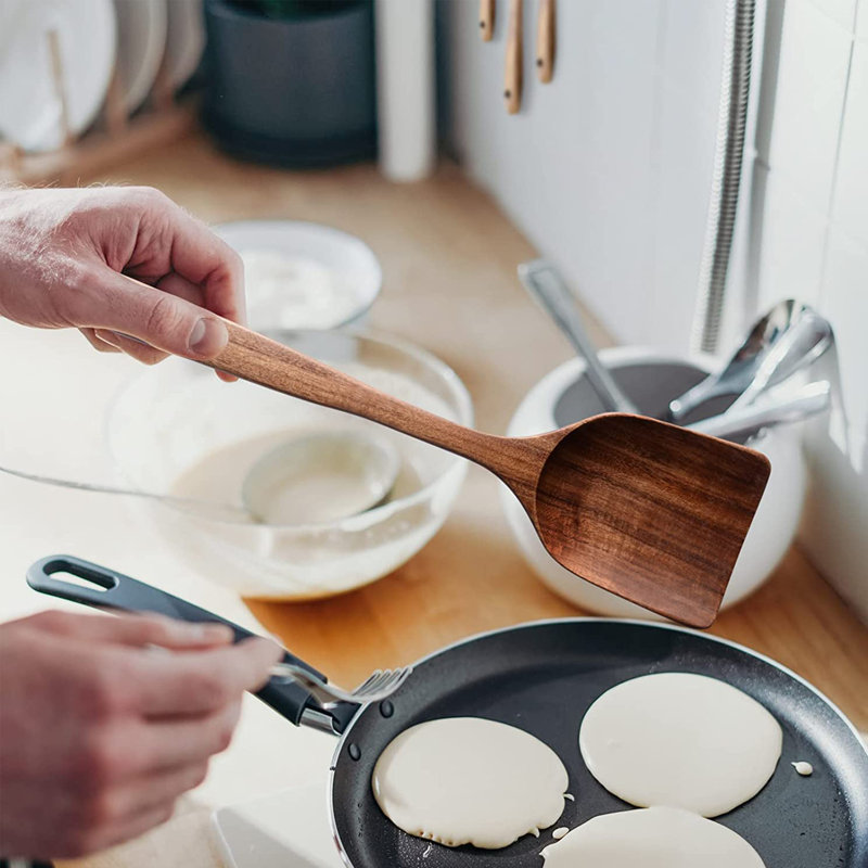 10 PCS Wooden Cooking Utensil Set