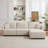Multi-module combination L-shaped sofa-2030596706