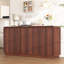 Console multimédia multifonctionnelle et buffet-128970070